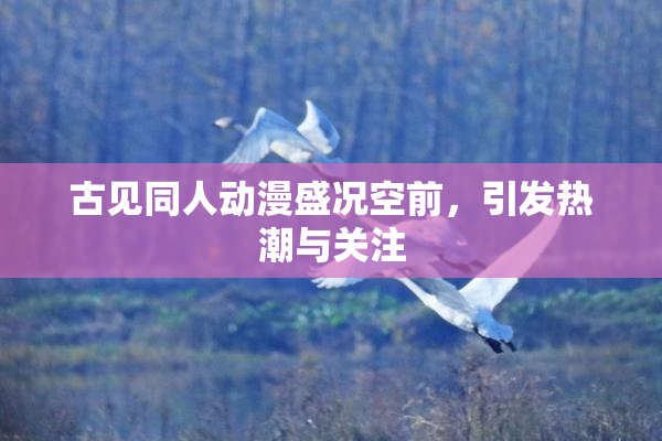 古见同人动漫盛况空前，引发热潮与关注