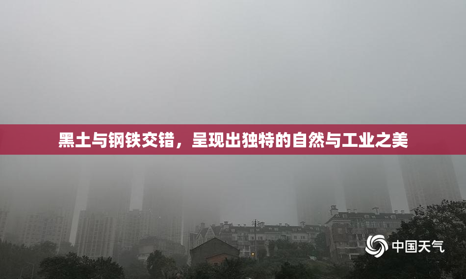 黑土与钢铁交错，呈现出独特的自然与工业之美
