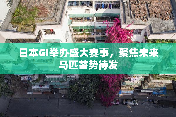 日本GI举办盛大赛事，聚焦未来马匹蓄势待发