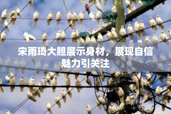 宋雨琦大胆展示身材，展现自信魅力引关注