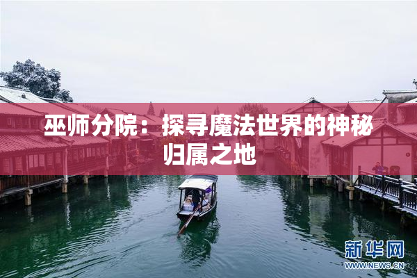 巫师分院：探寻魔法世界的神秘归属之地