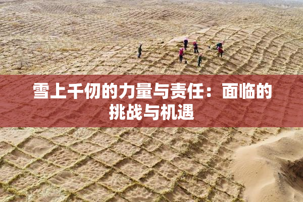 雪上千仞的力量与责任：面临的挑战与机遇