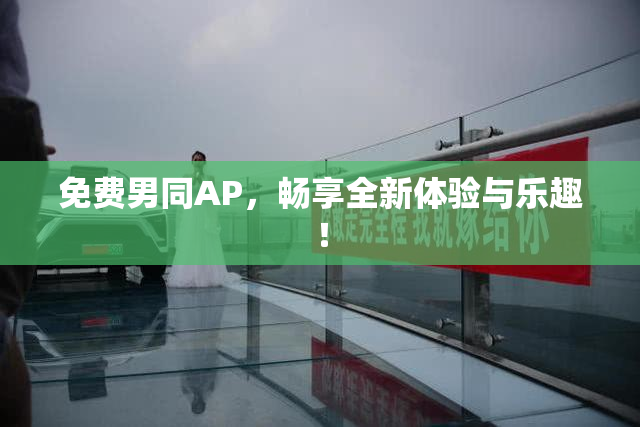 免费男同AP，畅享全新体验与乐趣！