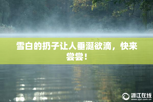 雪白的扔子让人垂涎欲滴，快来尝尝！