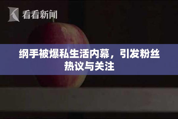 纲手被爆私生活内幕，引发粉丝热议与关注