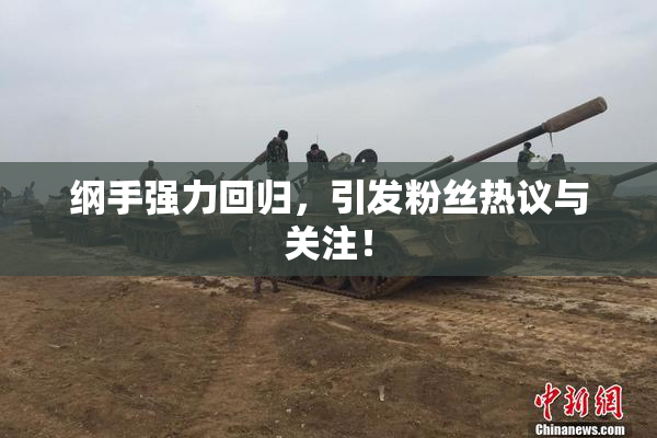 纲手强力回归，引发粉丝热议与关注！