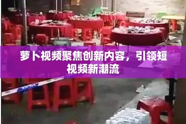 萝卜视频聚焦创新内容，引领短视频新潮流