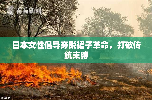 日本女性倡导穿脱裙子革命，打破传统束缚