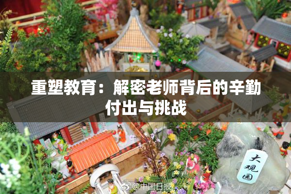 重塑教育：解密老师背后的辛勤付出与挑战
