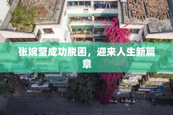 张婉莹成功脱困，迎来人生新篇章