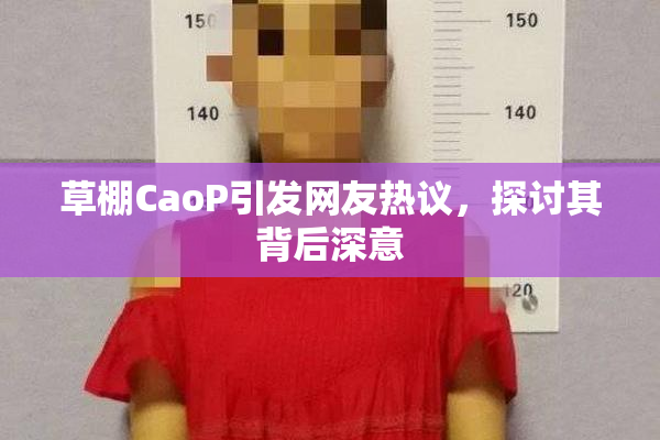 草棚CaoP引发网友热议，探讨其背后深意