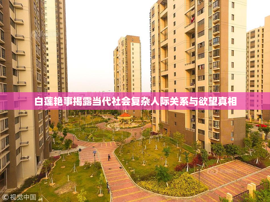 白莲艳事揭露当代社会复杂人际关系与欲望真相
