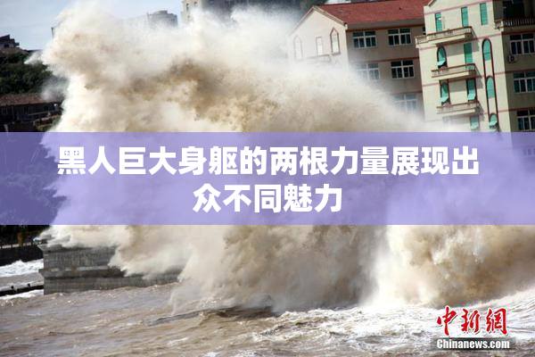 黑人巨大身躯的两根力量展现出众不同魅力