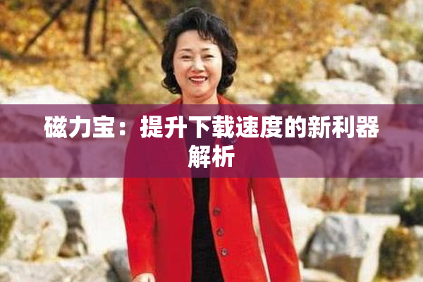 磁力宝：提升下载速度的新利器解析