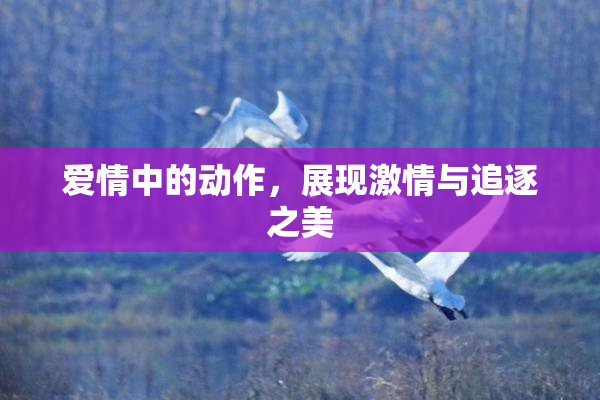 爱情中的动作，展现激情与追逐之美