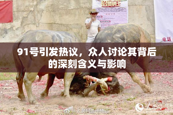 91号引发热议，众人讨论其背后的深刻含义与影响