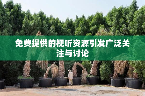 免费提供的视听资源引发广泛关注与讨论