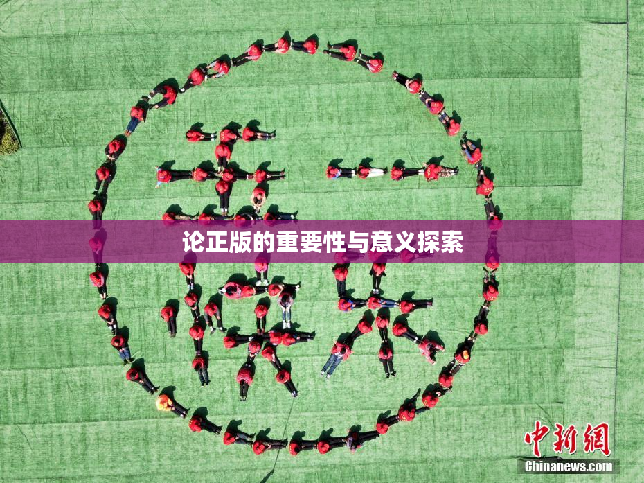 论正版的重要性与意义探索