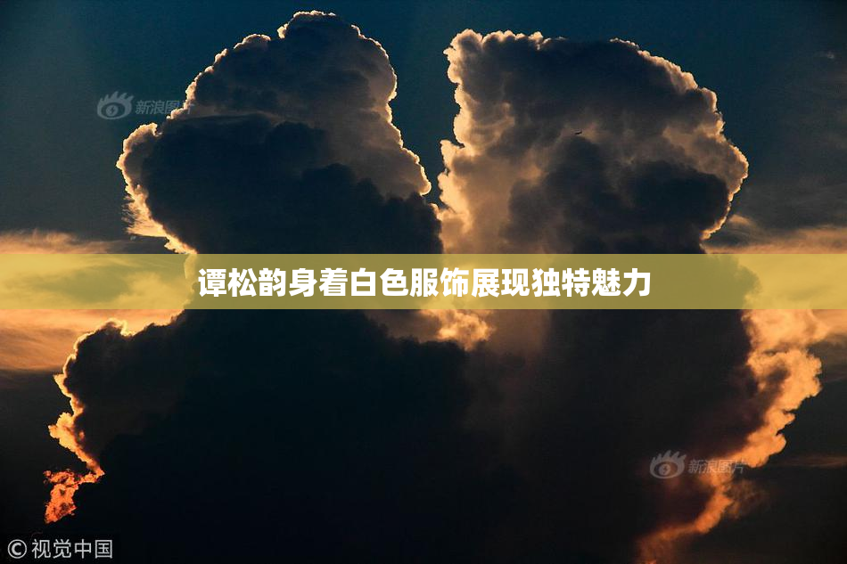 谭松韵身着白色服饰展现独特魅力