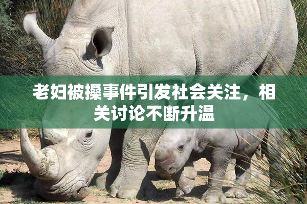 老妇被搡事件引发社会关注，相关讨论不断升温