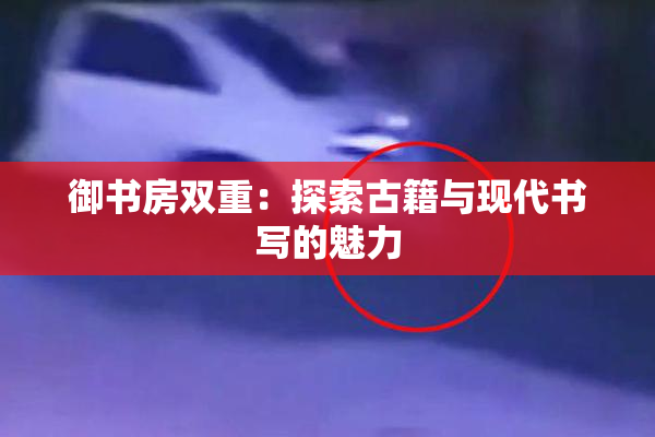 御书房双重：探索古籍与现代书写的魅力