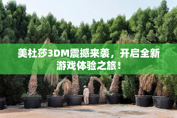 美杜莎3DM震撼来袭，开启全新游戏体验之旅！