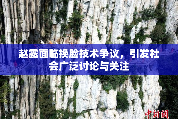 赵露面临换脸技术争议，引发社会广泛讨论与关注