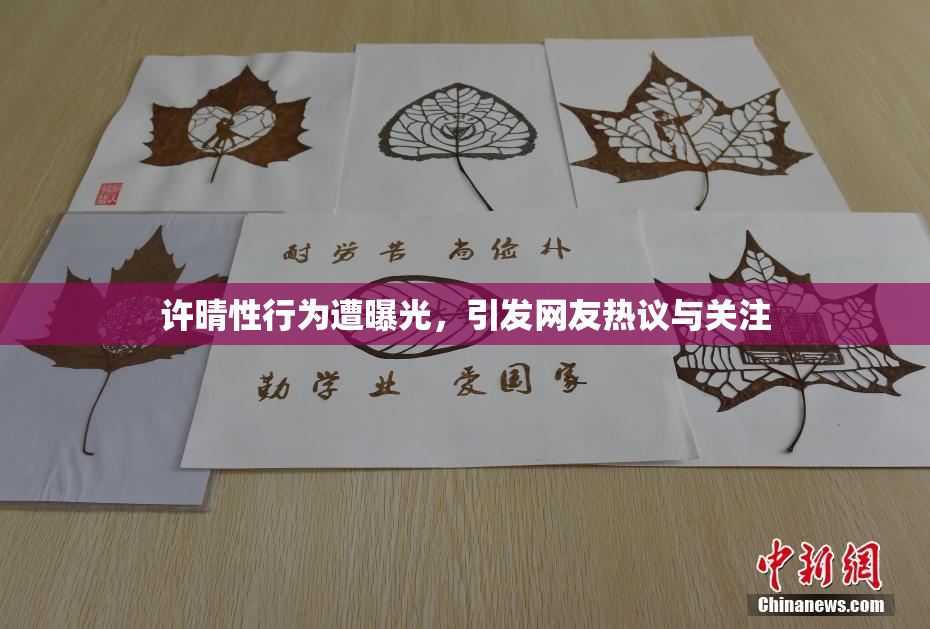 许晴性行为遭曝光，引发网友热议与关注