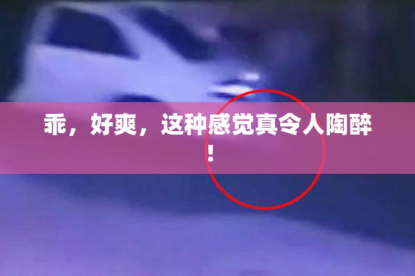 乖，好爽，这种感觉真令人陶醉！