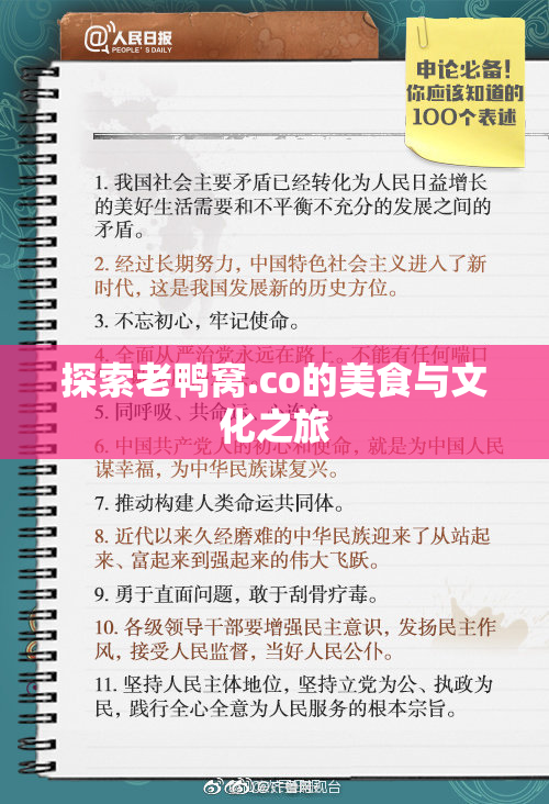 探索老鸭窝.co的美食与文化之旅