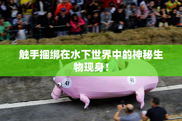 触手捆绑在水下世界中的神秘生物现身！
