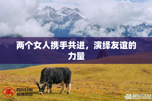 两个女人携手共进，演绎友谊的力量