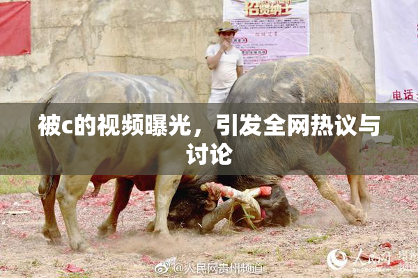被c的视频曝光，引发全网热议与讨论