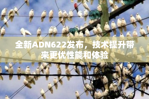 全新ADN622发布，技术提升带来更优性能和体验