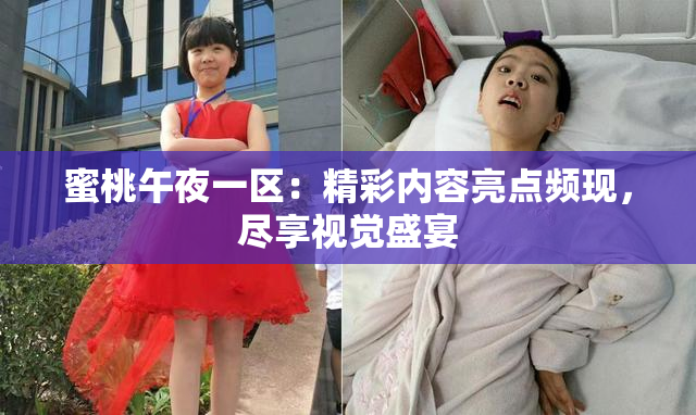 蜜桃午夜一区：精彩内容亮点频现，尽享视觉盛宴