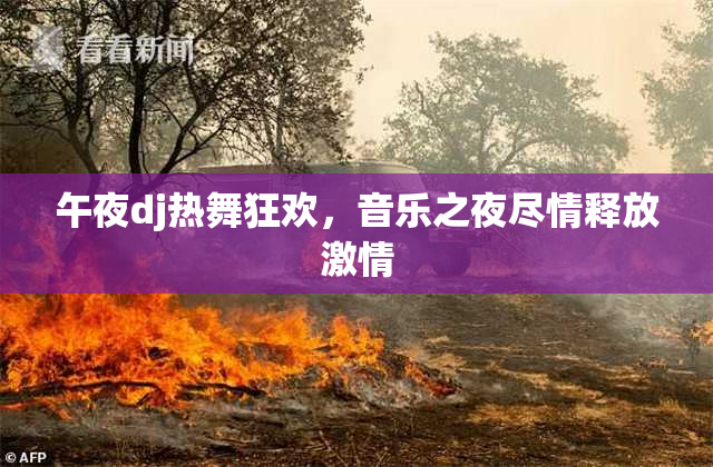 午夜dj热舞狂欢，音乐之夜尽情释放激情