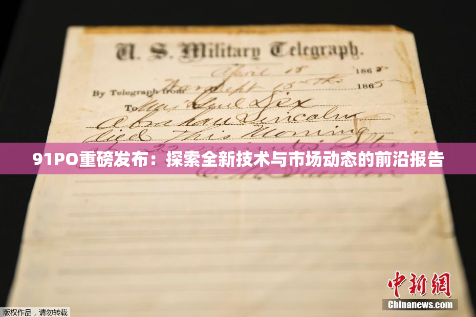 91PO重磅发布：探索全新技术与市场动态的前沿报告