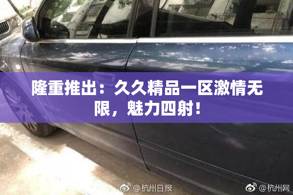 隆重推出：久久精品一区激情无限，魅力四射！