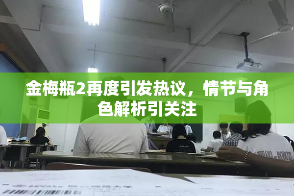 金梅瓶2再度引发热议，情节与角色解析引关注