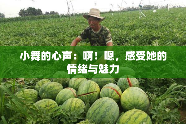 小舞的心声：啊！嗯，感受她的情绪与魅力