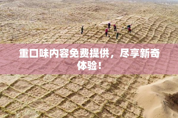 重口味内容免费提供，尽享新奇体验！