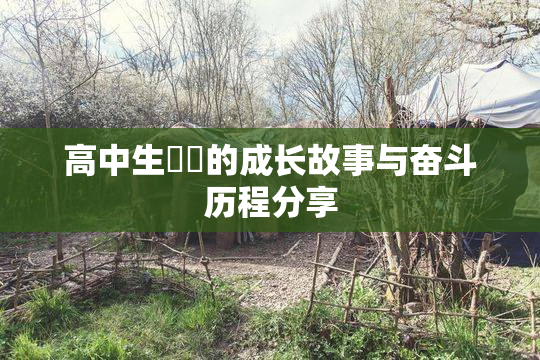 高中生妺妺的成长故事与奋斗历程分享