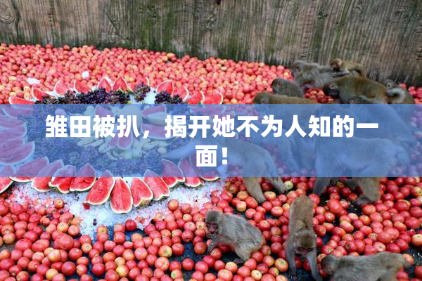 雏田被扒，揭开她不为人知的一面！