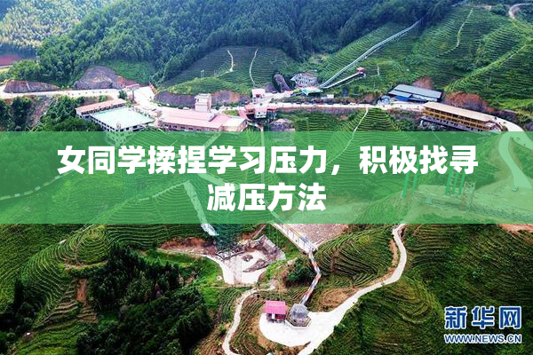 女同学揉捏学习压力，积极找寻减压方法