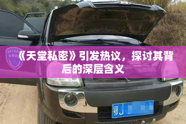 《天堂私密》引发热议，探讨其背后的深层含义