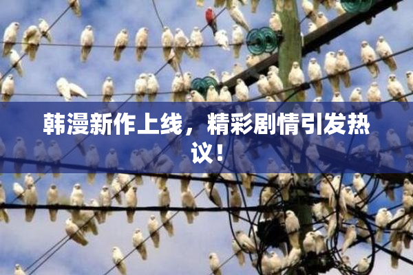韩漫新作上线，精彩剧情引发热议！