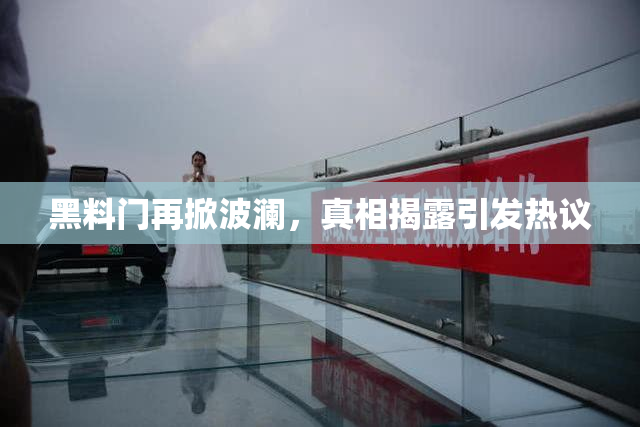 黑料门再掀波澜，真相揭露引发热议