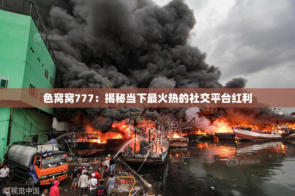色窝窝777：揭秘当下最火热的社交平台红利