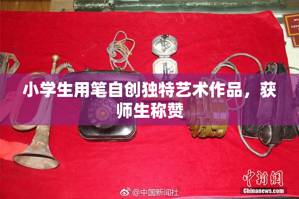 小学生用笔自创独特艺术作品，获师生称赞