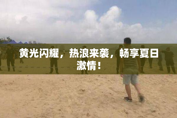 黄光闪耀，热浪来袭，畅享夏日激情！